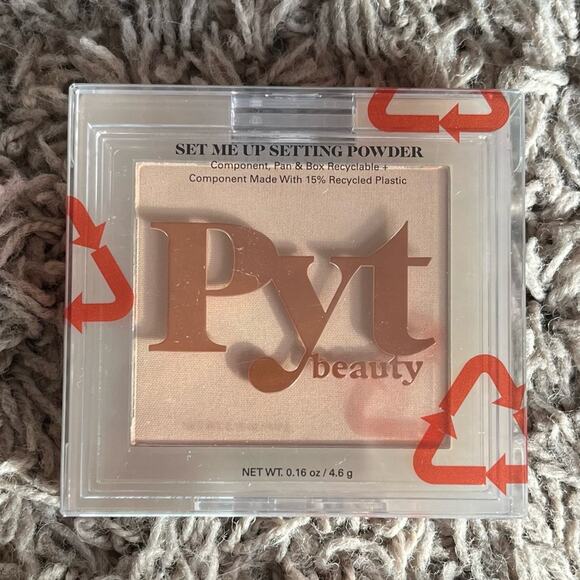 NWT! Pyt Beauty Set Me Up Setting Powder in Light Peach - Picture 1 of 4